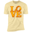T-Shirts Banana Cream / X-Small LOVE Lotr Ring Men's Premium T-Shirt