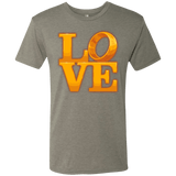 T-Shirts Venetian Grey / Small LOVE Lotr Ring Men's Triblend T-Shirt