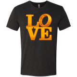 T-Shirts Vintage Black / Small LOVE Lotr Ring Men's Triblend T-Shirt