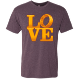 T-Shirts Vintage Purple / Small LOVE Lotr Ring Men's Triblend T-Shirt