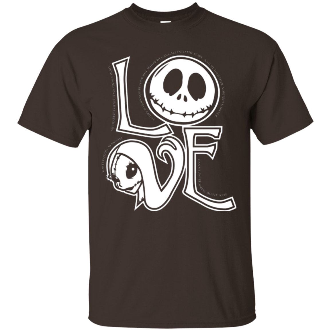 T-Shirts Dark Chocolate / Small Love T-Shirt