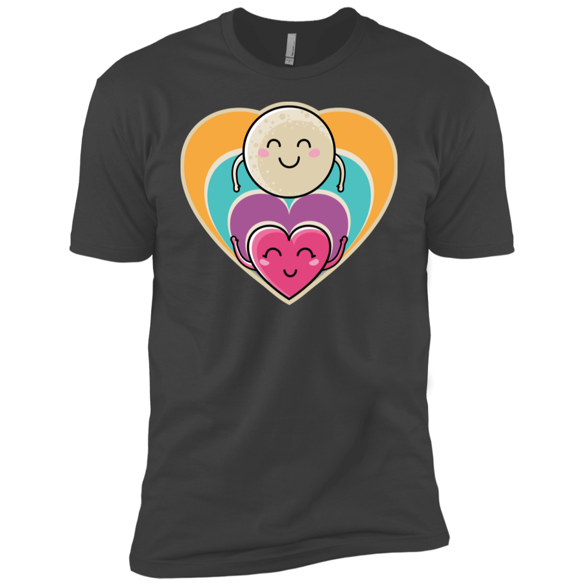 T-Shirts Heavy Metal / YXS Love to the Moon and Back Boys Premium T-Shirt