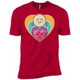 T-Shirts Red / YXS Love to the Moon and Back Boys Premium T-Shirt