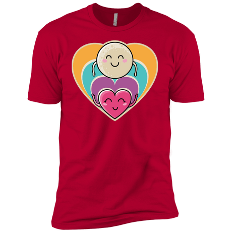 T-Shirts Red / YXS Love to the Moon and Back Boys Premium T-Shirt