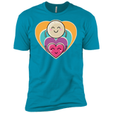 T-Shirts Turquoise / YXS Love to the Moon and Back Boys Premium T-Shirt