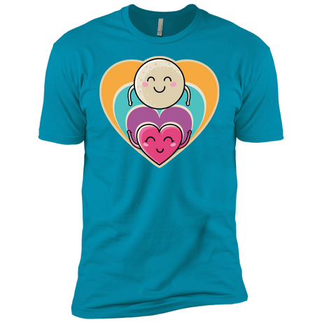 T-Shirts Turquoise / YXS Love to the Moon and Back Boys Premium T-Shirt