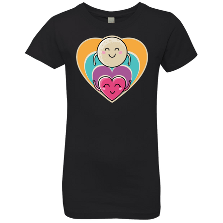 T-Shirts Black / YXS Love to the Moon and Back Girls Premium T-Shirt