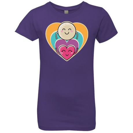 T-Shirts Purple Rush / YXS Love to the Moon and Back Girls Premium T-Shirt