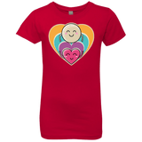 T-Shirts Red / YXS Love to the Moon and Back Girls Premium T-Shirt