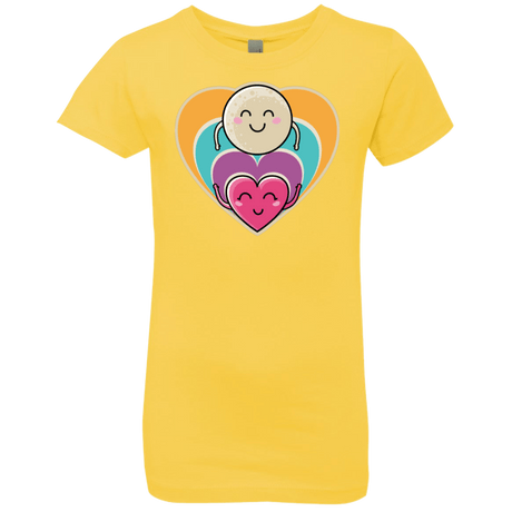 T-Shirts Vibrant Yellow / YXS Love to the Moon and Back Girls Premium T-Shirt
