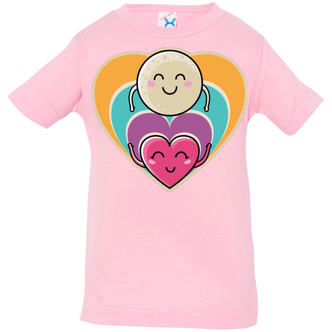 T-Shirts Pink / 6 Months Love to the Moon and Back Infant Premium T-Shirt