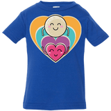T-Shirts Royal / 6 Months Love to the Moon and Back Infant Premium T-Shirt