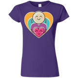 T-Shirts Purple / S Love to the Moon and Back Junior Slimmer-Fit T-Shirt