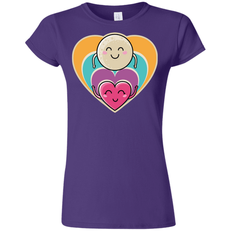 T-Shirts Purple / S Love to the Moon and Back Junior Slimmer-Fit T-Shirt