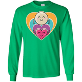 T-Shirts Irish Green / S Love to the Moon and Back Men's Long Sleeve T-Shirt