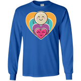 T-Shirts Royal / S Love to the Moon and Back Men's Long Sleeve T-Shirt