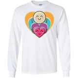T-Shirts White / S Love to the Moon and Back Men's Long Sleeve T-Shirt