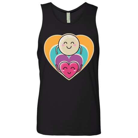 T-Shirts Black / S Love to the Moon and Back Men's Premium Tank Top