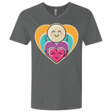 T-Shirts Heavy Metal / X-Small Love to the Moon and Back Men's Premium V-Neck