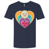 T-Shirts Midnight Navy / X-Small Love to the Moon and Back Men's Premium V-Neck