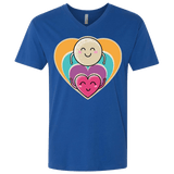 T-Shirts Royal / X-Small Love to the Moon and Back Men's Premium V-Neck