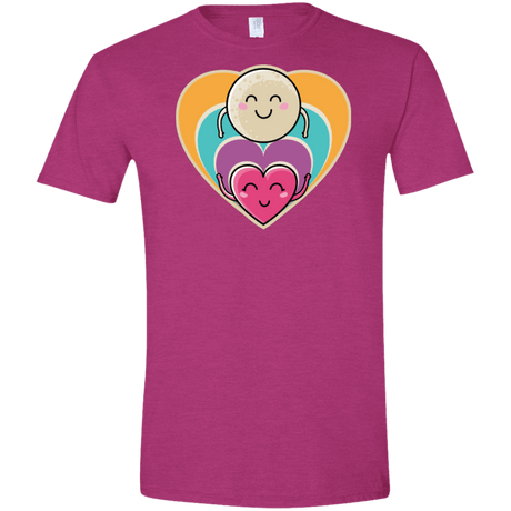 T-Shirts Antique Heliconia / S Love to the Moon and Back Men's Semi-Fitted Softstyle