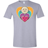 T-Shirts Sport Grey / X-Small Love to the Moon and Back Men's Semi-Fitted Softstyle