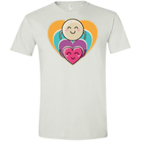 T-Shirts White / X-Small Love to the Moon and Back Men's Semi-Fitted Softstyle