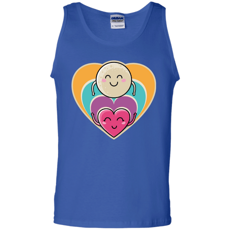 T-Shirts Royal / S Love to the Moon and Back Men's Tank Top