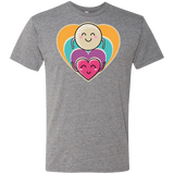 T-Shirts Premium Heather / S Love to the Moon and Back Men's Triblend T-Shirt