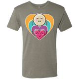 T-Shirts Venetian Grey / S Love to the Moon and Back Men's Triblend T-Shirt