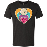 T-Shirts Vintage Black / S Love to the Moon and Back Men's Triblend T-Shirt