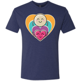 T-Shirts Vintage Navy / S Love to the Moon and Back Men's Triblend T-Shirt