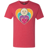 T-Shirts Vintage Red / S Love to the Moon and Back Men's Triblend T-Shirt