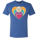 T-Shirts Vintage Royal / S Love to the Moon and Back Men's Triblend T-Shirt