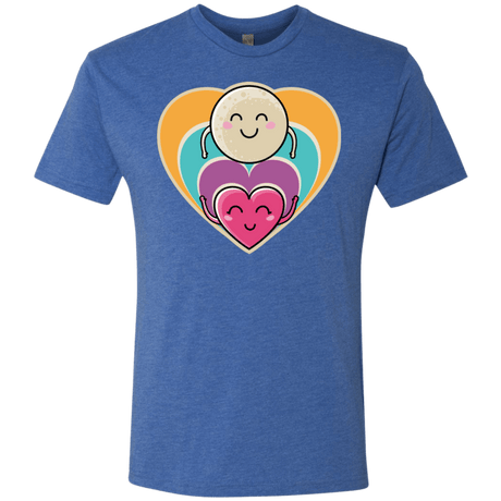 T-Shirts Vintage Royal / S Love to the Moon and Back Men's Triblend T-Shirt