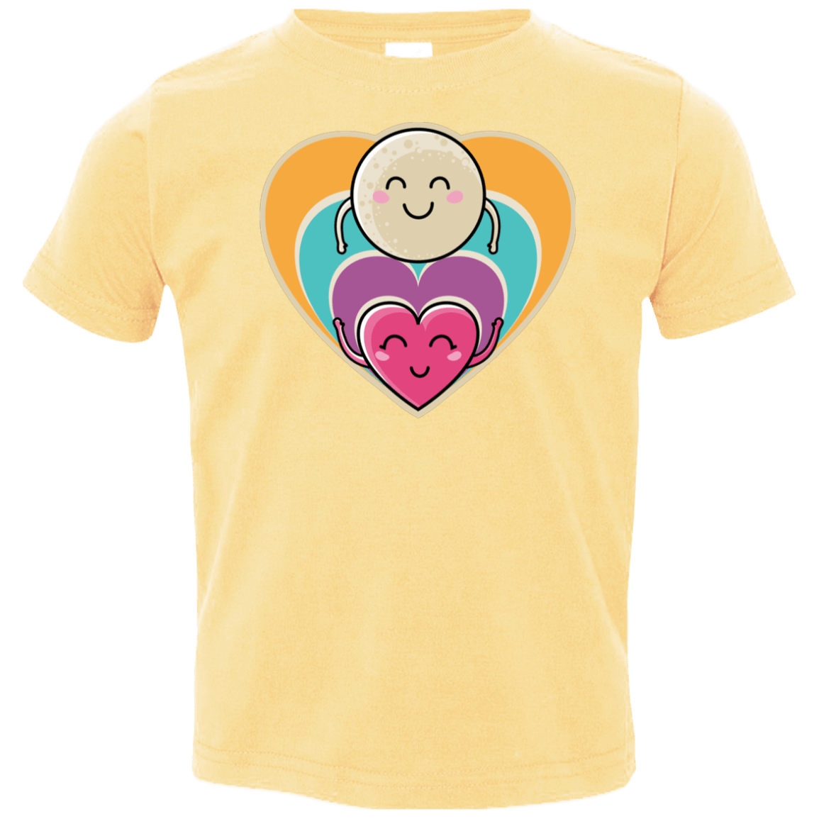 T-Shirts Butter / 2T Love to the Moon and Back Toddler Premium T-Shirt