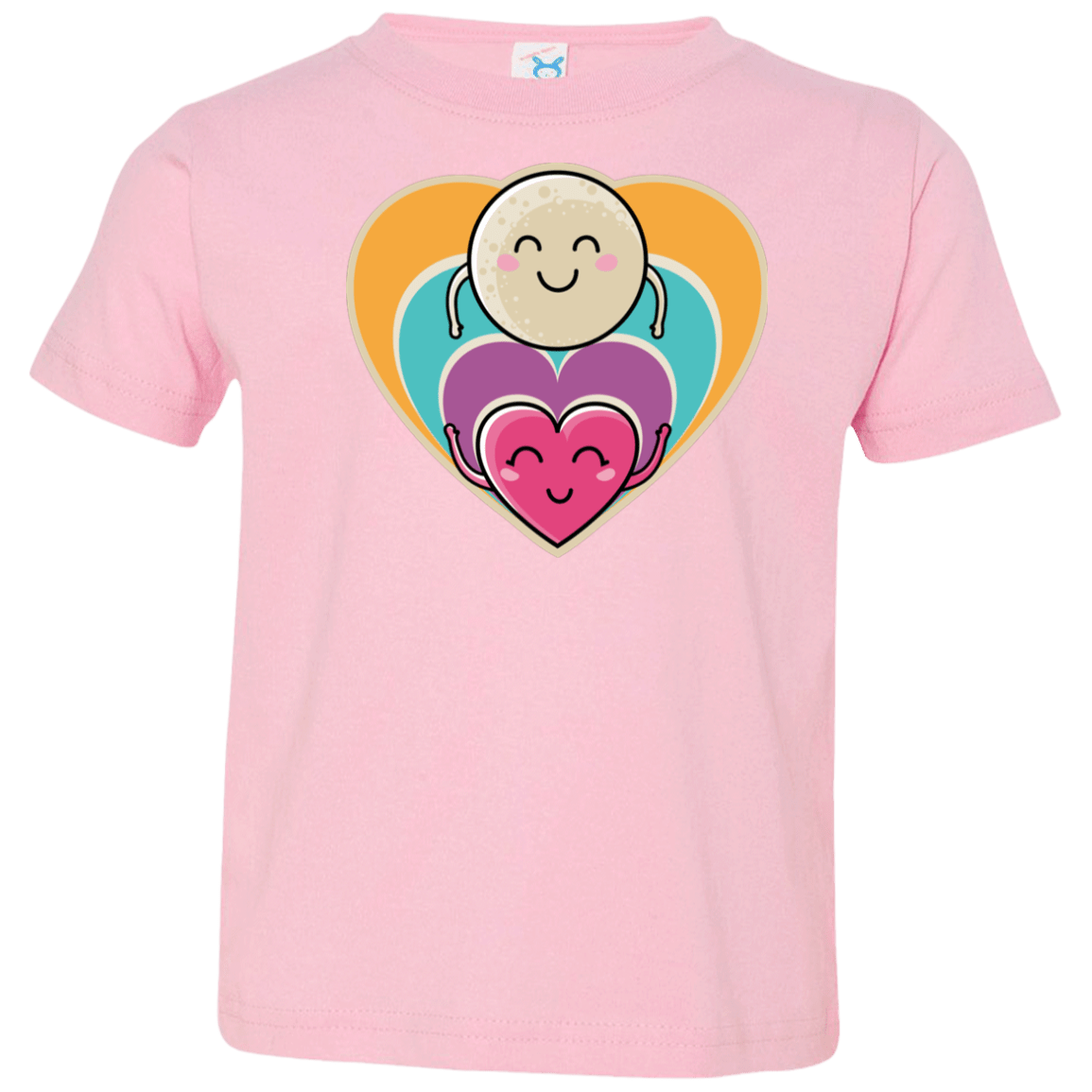 T-Shirts Pink / 2T Love to the Moon and Back Toddler Premium T-Shirt