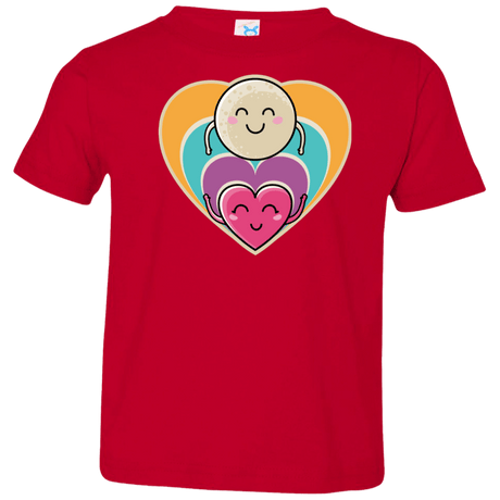 T-Shirts Red / 2T Love to the Moon and Back Toddler Premium T-Shirt