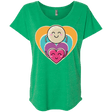 T-Shirts Envy / X-Small Love to the Moon and Back Triblend Dolman Sleeve