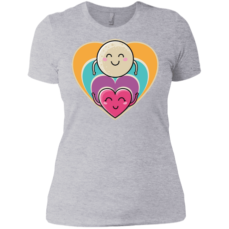 T-Shirts Heather Grey / X-Small Love to the Moon and Back Women's Premium T-Shirt