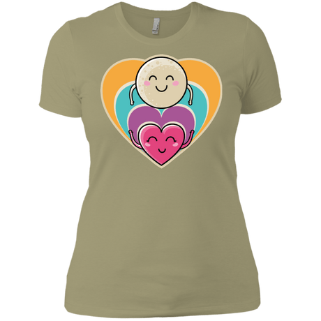 T-Shirts Light Olive / X-Small Love to the Moon and Back Women's Premium T-Shirt