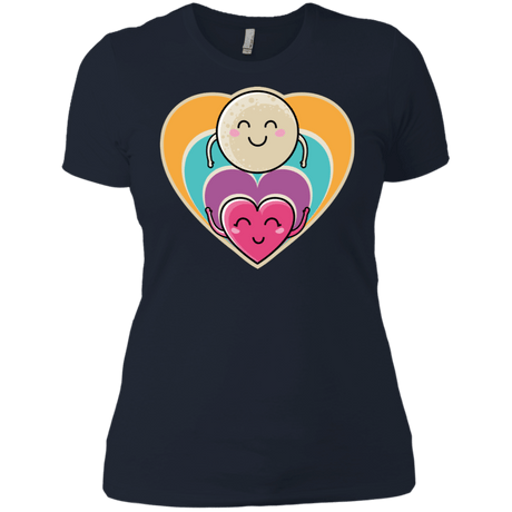 T-Shirts Midnight Navy / X-Small Love to the Moon and Back Women's Premium T-Shirt