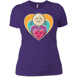 T-Shirts Purple Rush/ / X-Small Love to the Moon and Back Women's Premium T-Shirt