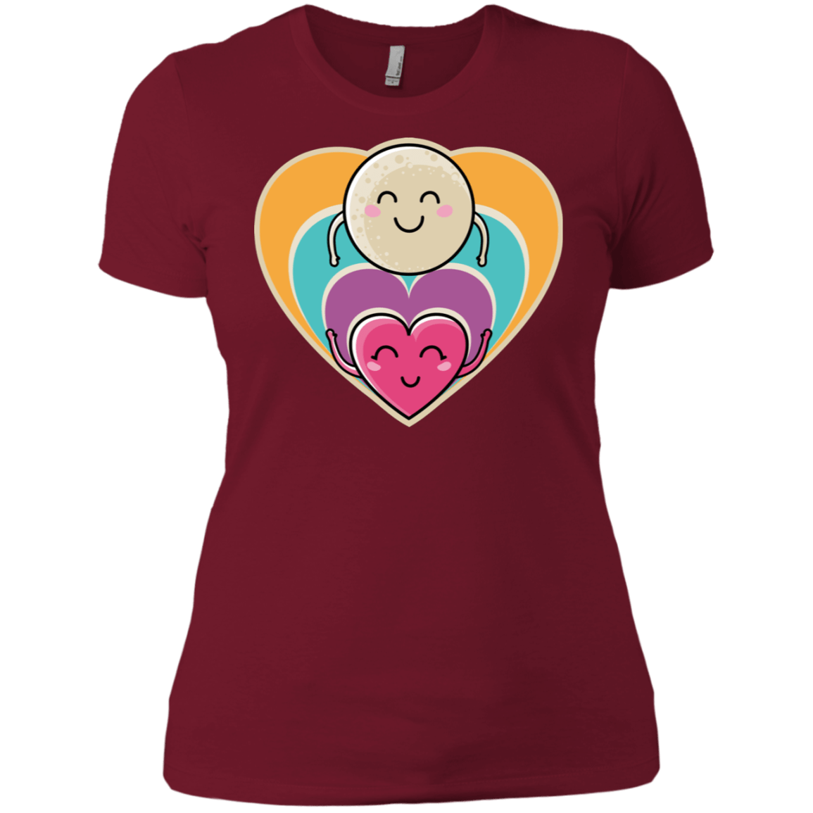 T-Shirts Scarlet / X-Small Love to the Moon and Back Women's Premium T-Shirt