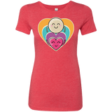 T-Shirts Vintage Red / S Love to the Moon and Back Women's Triblend T-Shirt