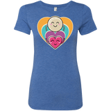 T-Shirts Vintage Royal / S Love to the Moon and Back Women's Triblend T-Shirt