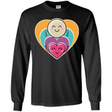 T-Shirts Black / YS Love to the Moon and Back Youth Long Sleeve T-Shirt