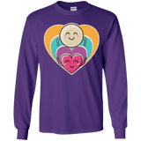 T-Shirts Purple / YS Love to the Moon and Back Youth Long Sleeve T-Shirt