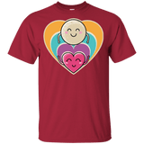 T-Shirts Cardinal / YXS Love to the Moon and Back Youth T-Shirt